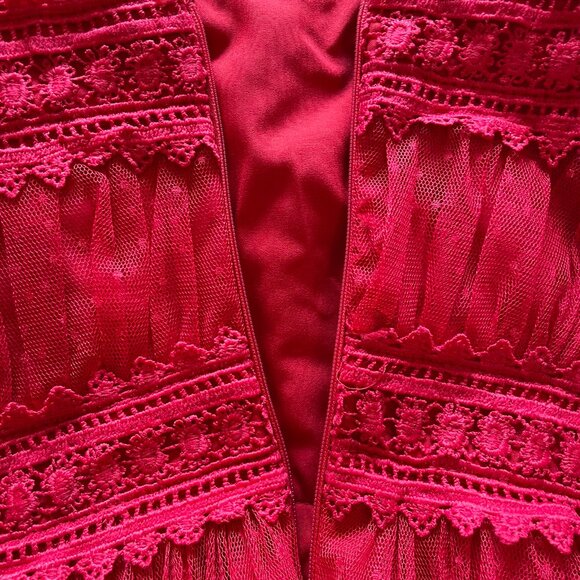 Lulu's tulle red dress - Picture 5 of 7